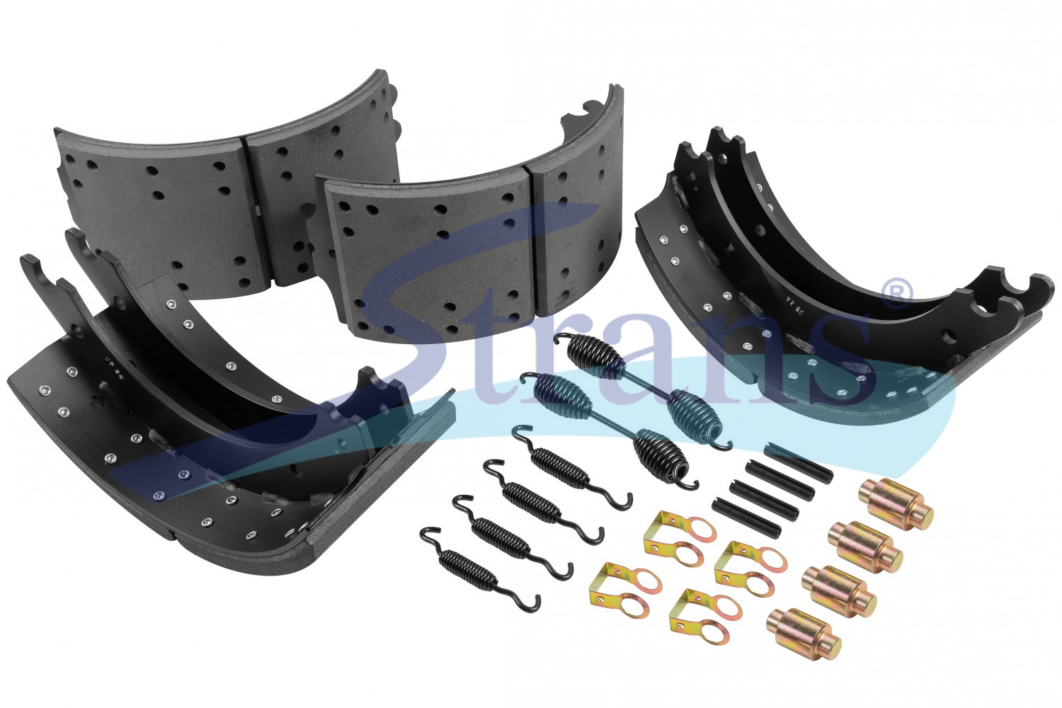 Brake Shoe Set Ror Lm/lc 420*180Mm With Linings (Axle Set